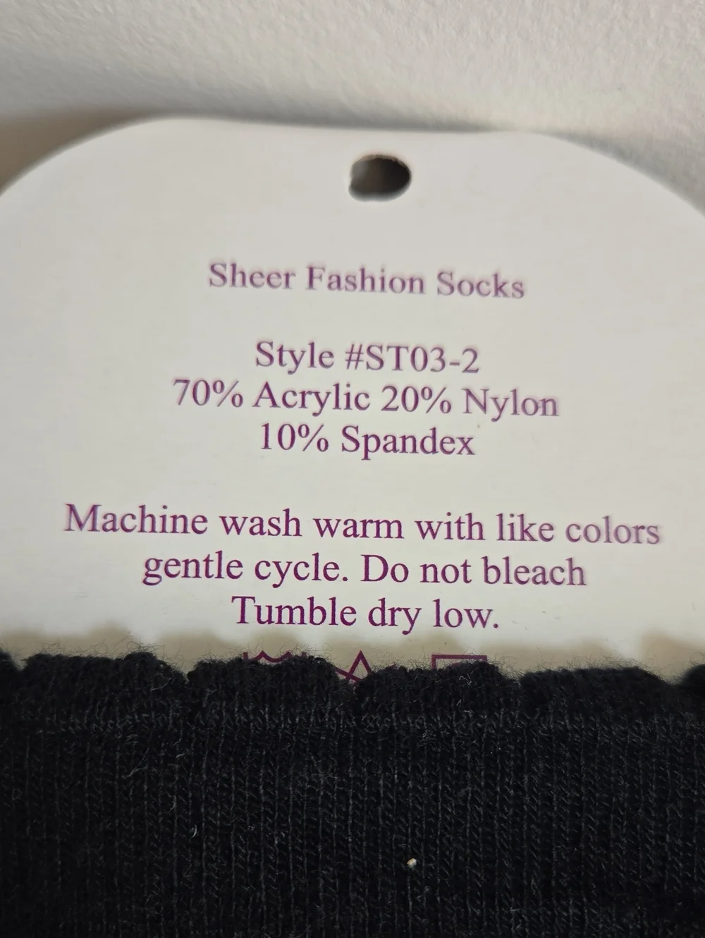 Women's See Thru Anklets Sz 9-11 (10)pair